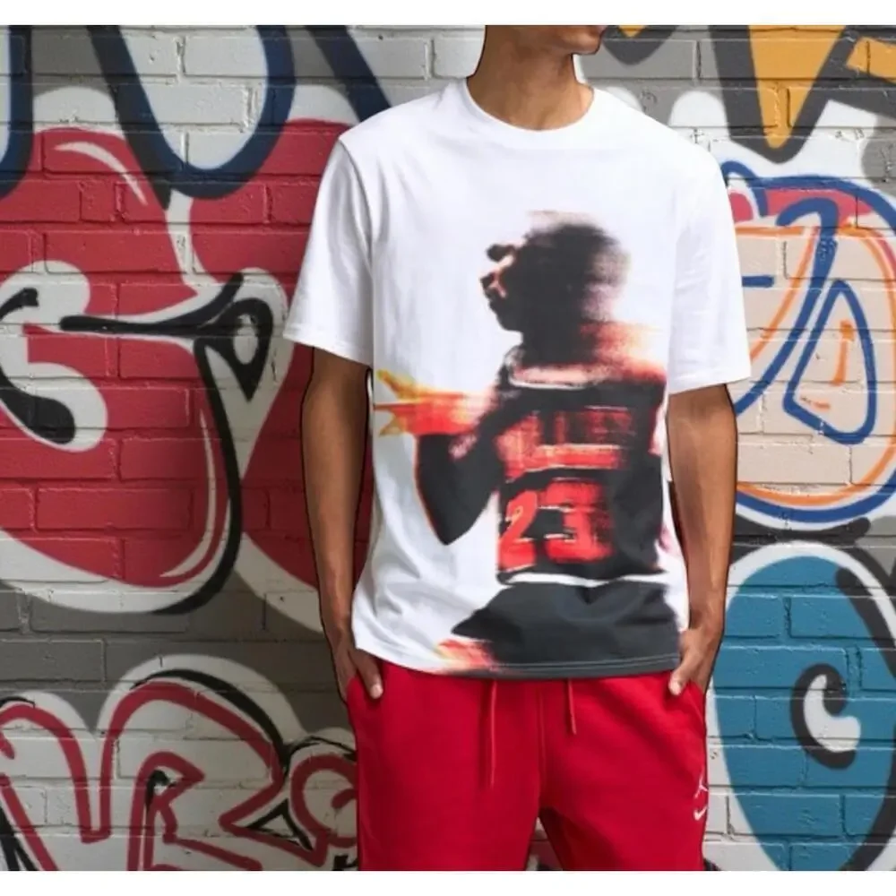 $50 Jordan Sport Dri-FIT Graphic T-Shirt White HQ8966-100 Men’s Sz XXL